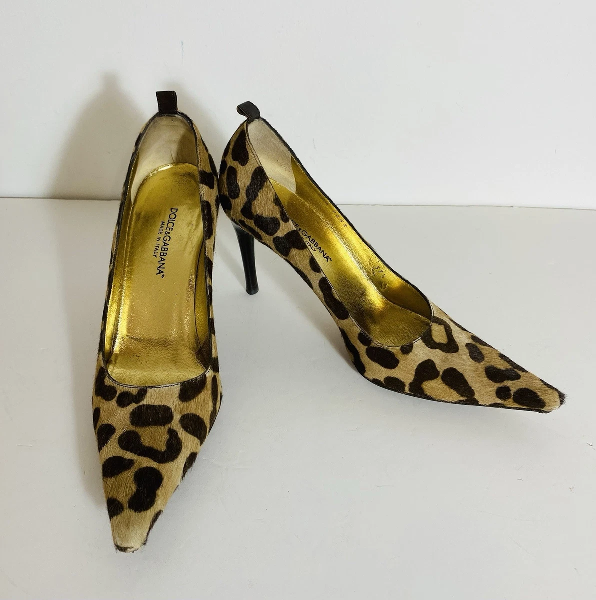 Dolce&Gabbana Women's Animal Print Heels for sale | eBay UK