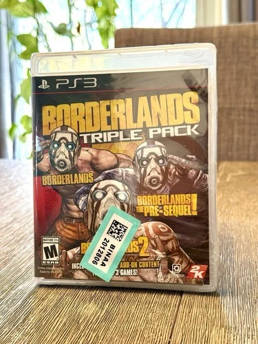 Borderlands Triple Pack (Sony Playstation 3, PS3) BRAND NEW SEALED