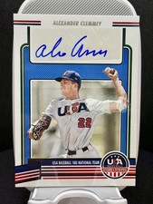 2023 Panini USA Stars Stripes Baseball 18U Auto Alexander Clemmey #18U-AC