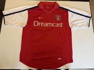 Maillot Football Arsenal Dreamcast - Thierry Henry - Taille XL - Année 2000