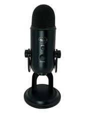 Logitech Blue Yeti USB Microphone Blackout- READ