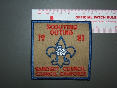 Boy Scout Samoset Council 1981 Camporee Wisconsin 1162U