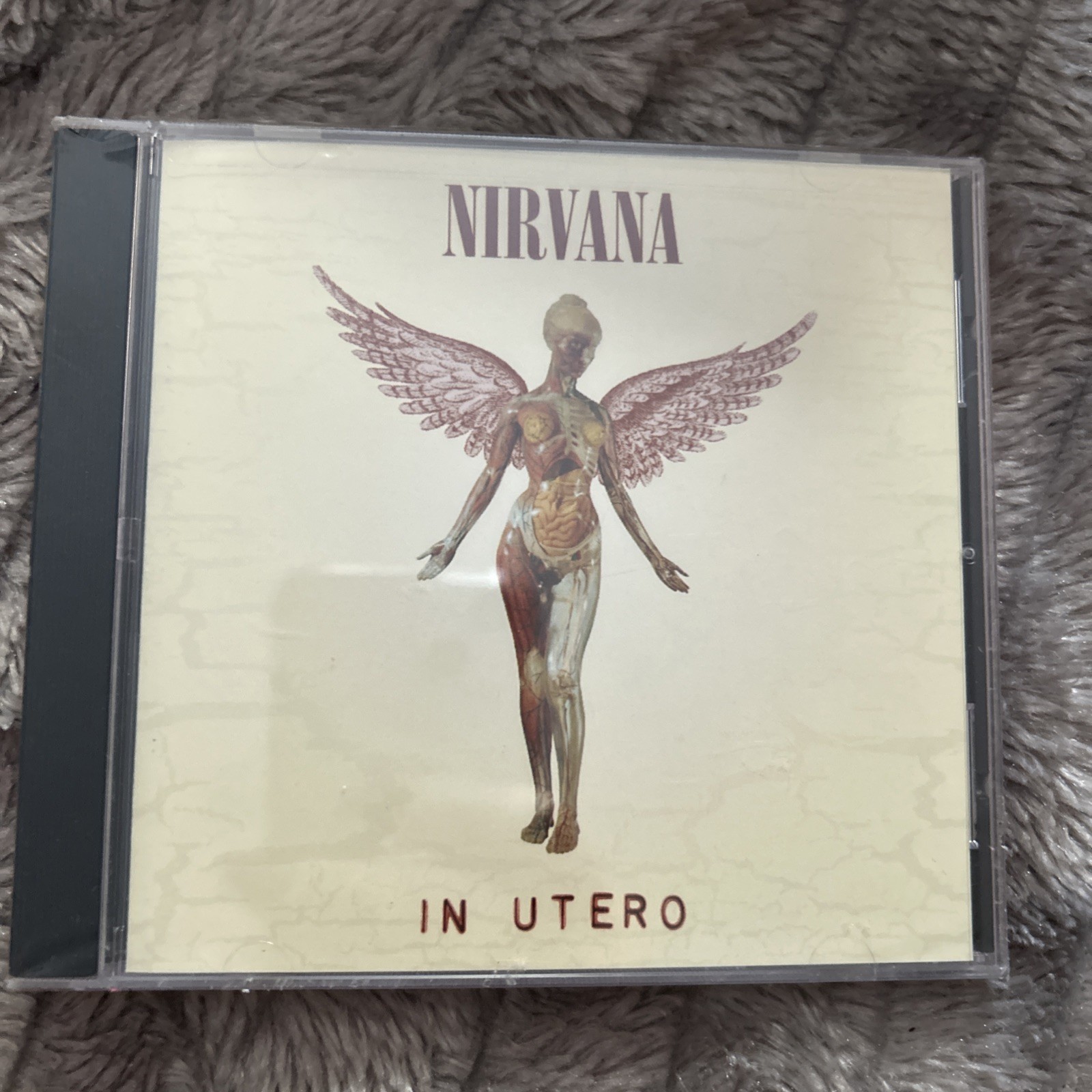 🪽SEALED! NIRVANA - In Utero - 1st Promo CD DGCD-24607 .. RARE.. Promotional