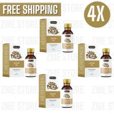 4X Hemani Castor Oil 30ml 100% Natural oil زيت الخروع