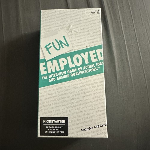FUNEMPLOYED (Fun Employed) 2016 Mattel Card Game - Brand New Sealed!