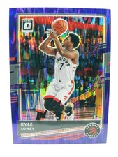 2020-21 Panini Donruss Optic Kyle Lowry #63 Purple Flash Prizm Toronto Raptors