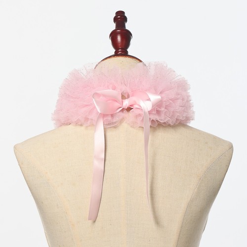 Renaissance Ruffle Collar Victorian Neck Ruff Elizabethan Collar clown Collar - Picture 33 of 37