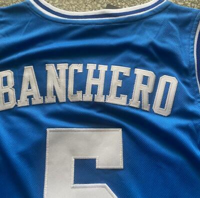 DUKE university JERSEY #5 Paolo Banchero Basketball Jersey Blue Color –  BuyMovieJerseys