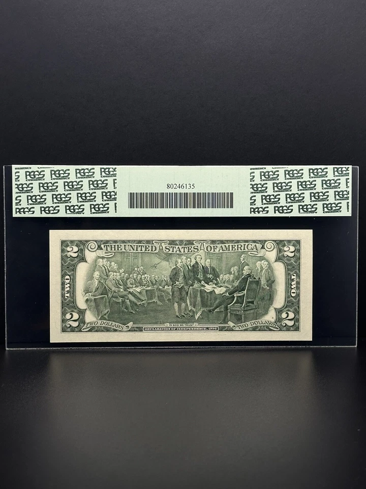 2003- $2 DOLLARS BILL STAR NOTE Low Printed Very Nice Piece For Your Collection - Image 2 of 3