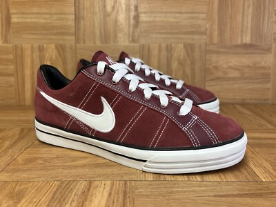 RARE? 9.5 - Nike Sweet Lew Suede Low Team Red White Black  display picture 1