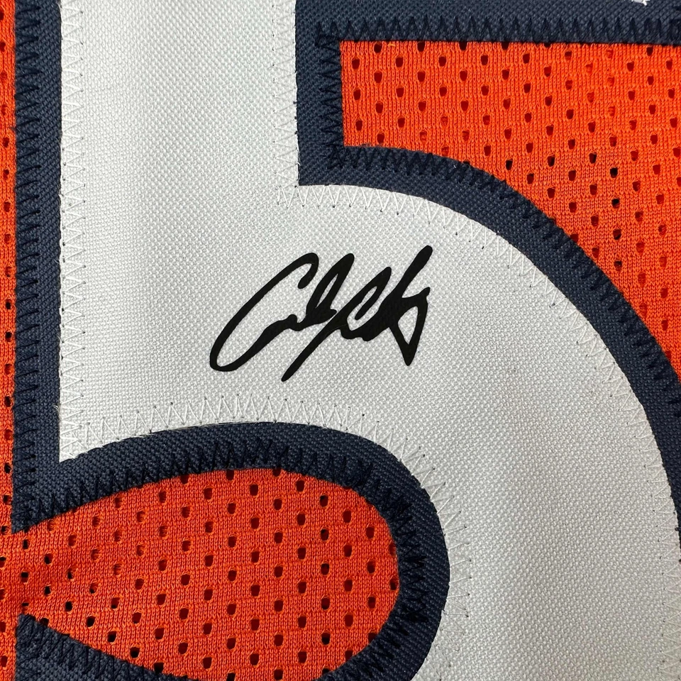 Facsimile Autographed Carmelo Anthony Syracuse Orange Reprint Jersey Men's XL - Image 2 of 4