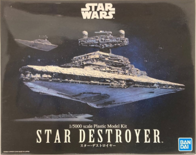 BANDAI STAR WARS スター・デストロイヤー 1/5000 Bandai Star Wars Star Destroyer 1/5000 Scale Plastic Model Kit
