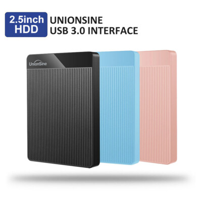 UnionSine Gaming Externe Festplatte USB 3.0 HDD 500GB 1TB 2TB Memory Backup HDD