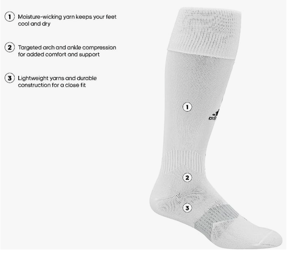 adidas metro iv goalkeeper sock