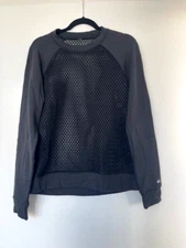 ALO Elemental Long Sleeve Top - Size S - Black
