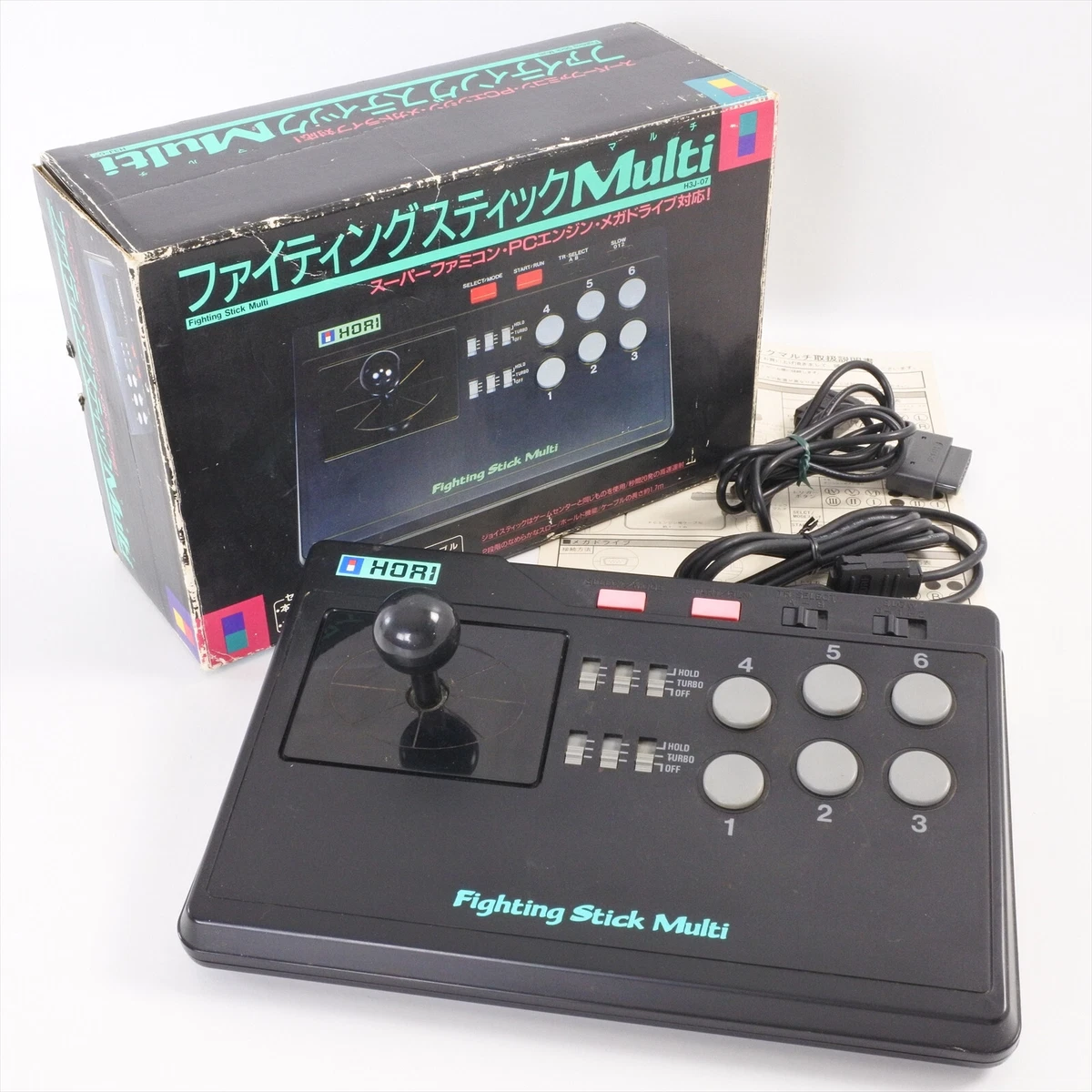 ファイティングスティックDUAL メガドライブ スーパーファミコン HORI ファイティングスティックDUAL スーパーファミコン メガドライブ