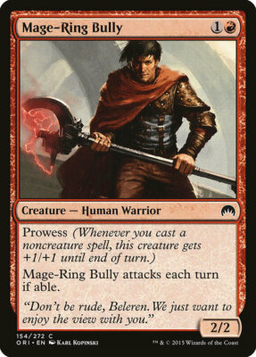 Magic MTG TCG Magic Origins 2015 Mage-Ring Bully 154/272