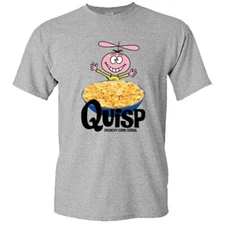 Quisp Cereal Men's Grey Size S M L XL 2XL 3XL 4XL 5XL