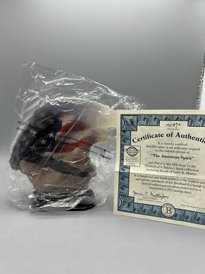 Bradford Exchange THE AMERICAN SPIRIT EAGLE Symbols Of A Nation s Spirit W/ COA