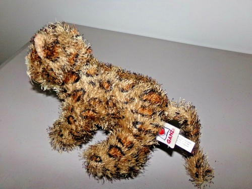 Ganz Webkinz Spotted Leopard Plush HM182 Brown White Retired - Picture 4 of 4