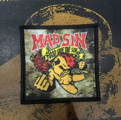 Punk Rock Patch Demented Are Go Bad Religion x