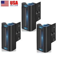 3-PACK Home Security Door Lock Childproof Door Reinforcement Lock Upgrade Design