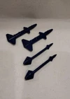 GI Joe Skystorm X-Wing Chopper Missiles Original Set of x4 ARAH Vintage 1988