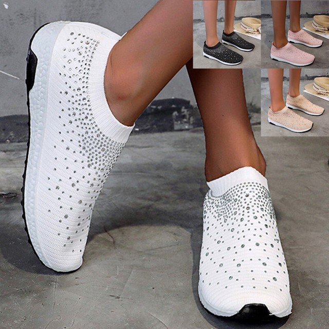 sparkly sock trainers