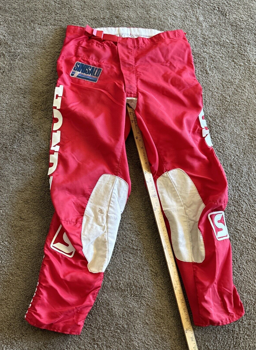 パンツ honda20680 Vintage 80's Honda Motocross Racing Pants Sinisalo | Size 32 x 27