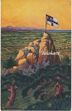 AK Auf Beobachtungsposten vor Tsingtau-Kolonialkriegerbund (i588)  