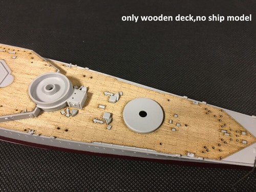 Trumpeter 05751 1/700 Scale French Battleship Richelieu 1946 Model/Wooden Deck - 第 11/16 張圖片