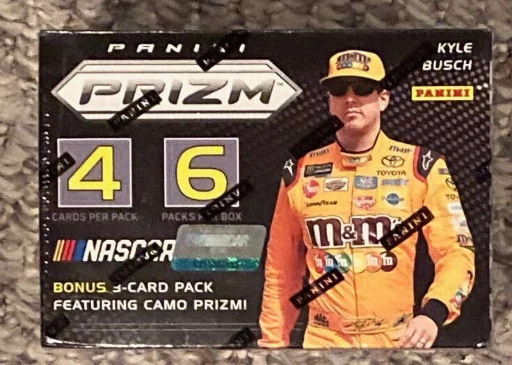 2018 Panini PRIZM NASCAR Racing Sealed Blaster Box CAMO Prizm cards - Image 3 of 3