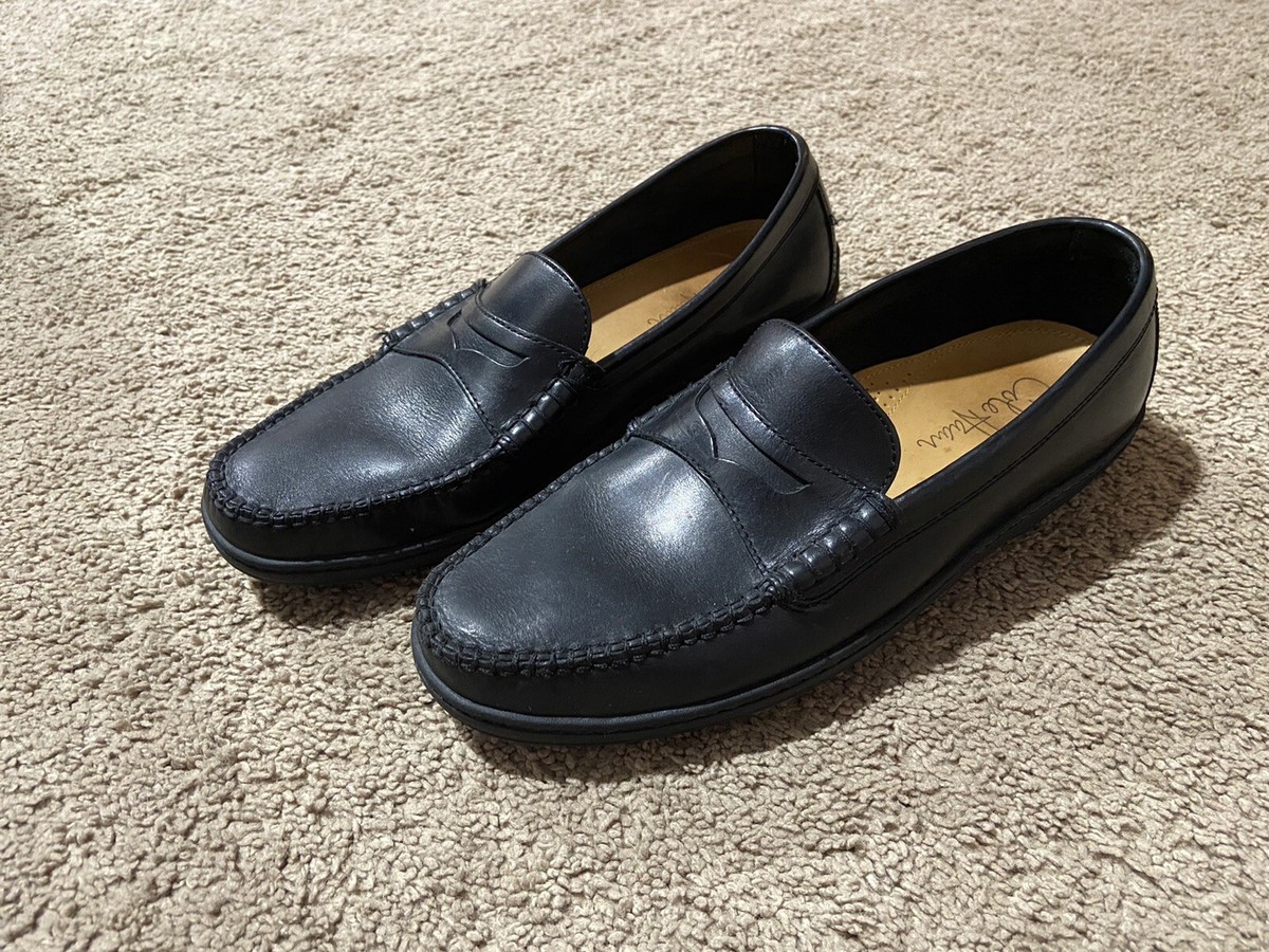Cole Haan shoes Pinch Cup Penny Moc Slip-On Loafers Black Leather C07637 SZ-12M Cole Haan Men main image 2