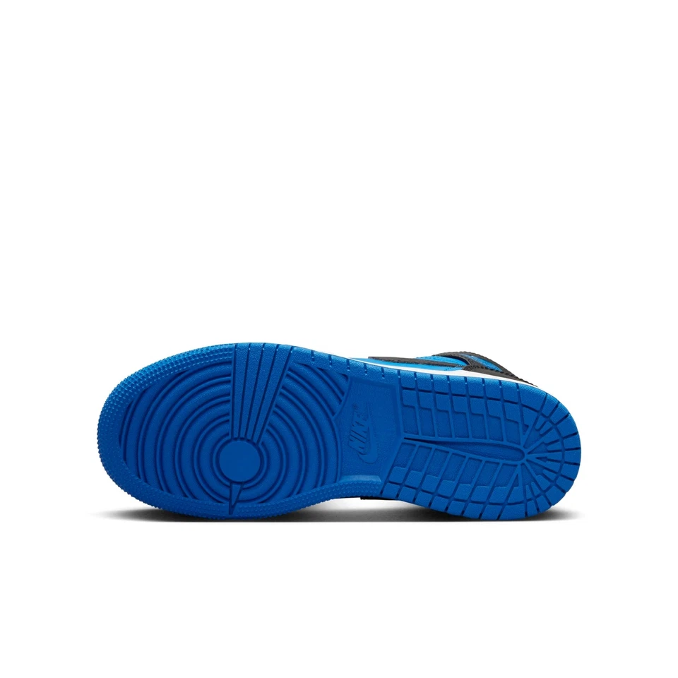 [DQ8423-042] Grade School Air Jordan Retro 1 Médio 'Preto Azul Royal' (GS) - Imagem 4 de 4