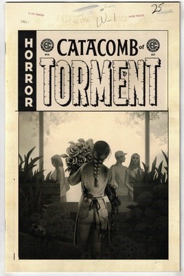 EC CATACOMB OF TORMENT #4- 1:20 REIKO MURAKAMI BW VARIANT- ONI PRESS