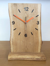 Tischuhr Standuhr Kaminuhr Holzuhr Unikat Eiche