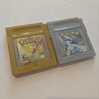 Pokemon: Gold & Silver Version Game Boy Color, Nintendo GBC, Authentic Bundle