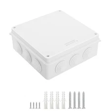 ABS Plastic Dustproof Waterproof IP65 Junction Box Universal Electrical Proje...