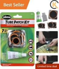 Tube Rubber Patch Kit, for Bikes and other Inflatables, contains, 5 Patches, ...