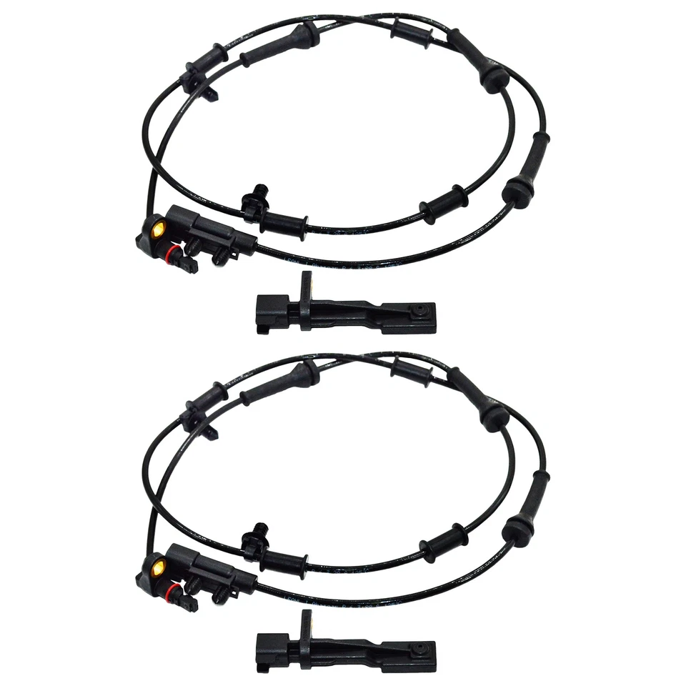 4 PCS Front Rear Left Right ABS Wheel Speed Sensor for 2007-2017 Jeep Wrangler - Image 2 of 4