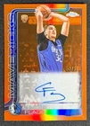 2025-26 Topps Chrome Cooper Flagg Orange Refractor Rookie Auto Autograph #02/25