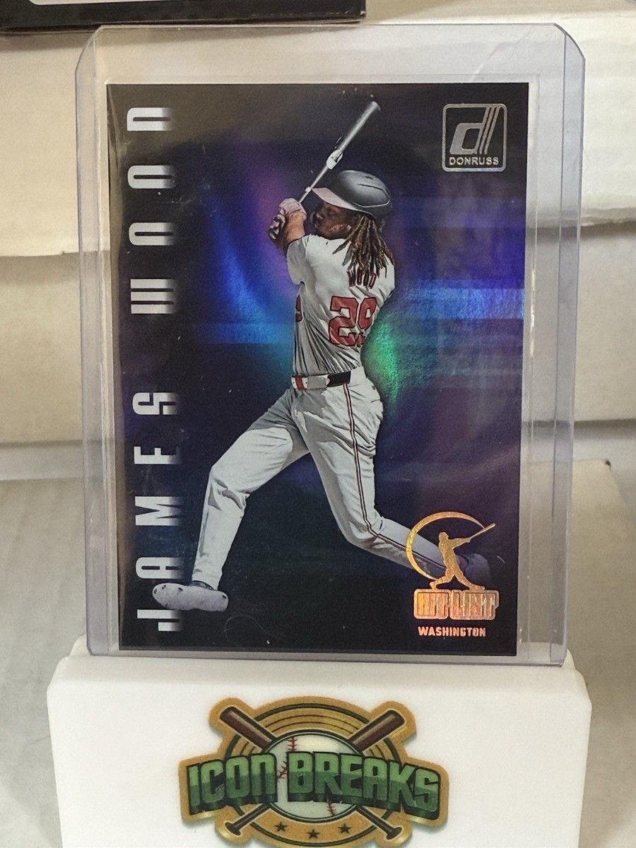 2025 Donruss Baseball James Wood Hit List SSP Insert Case Hit