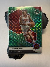 2020-21 Panini Mosaic JaeSean Tate GREEN PRIZM MOSAIC Houston Rockets