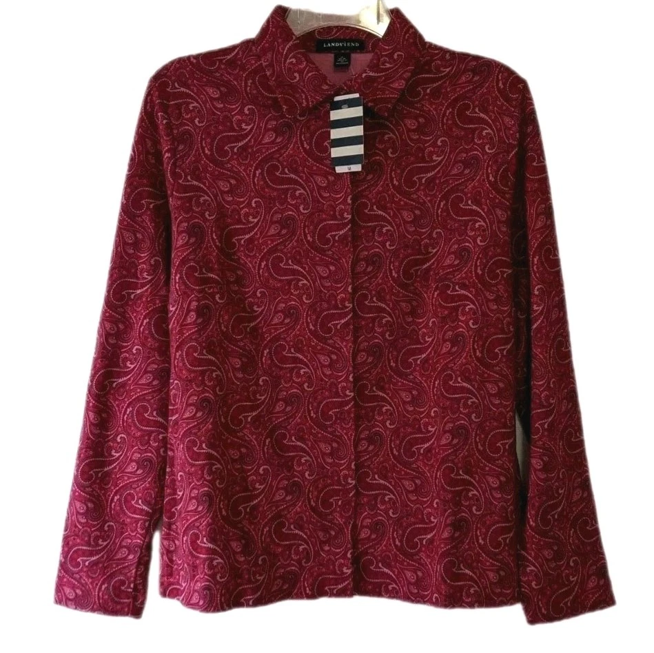 Lands' End Cotton Paisley Regular Size Tops for Women for sale | eBay