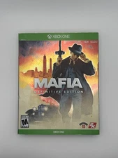 Mafia: Definitive Edition (Microsoft Xbox One, 2020) Complete w/ Slip Cover