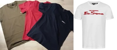 Ben Sherman T-Shirt Herren 4 Farben Größe M + L Neu