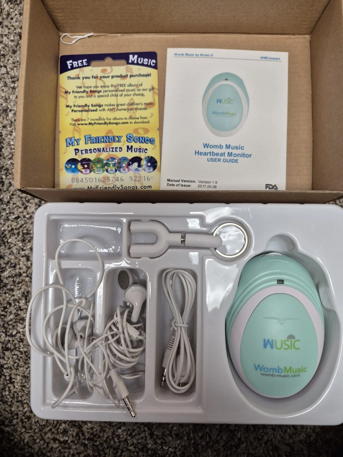 Womb Music HB Monitor by Wusic WM Compact