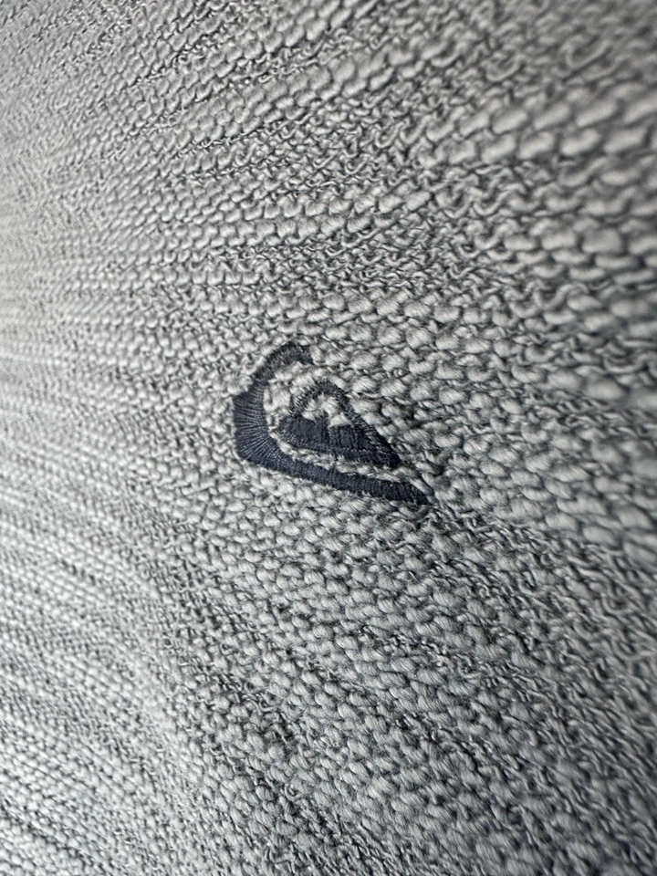 "Sudadera con capucha de felpa francesa Quiksilver Wave de colección grande para niños Y2K patinador de surf 19""x22,5""" Foto 3 de 4