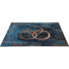 DRUMnBASE Vintage Persian Style Stage Rug Bonzo 6 x 5.25 ft.