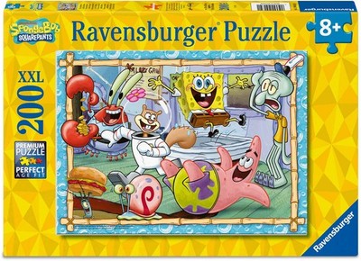 200 Teile Ravensburger Kinder Puzzle XXL SpongeBob in Bikini Bottom 12004234